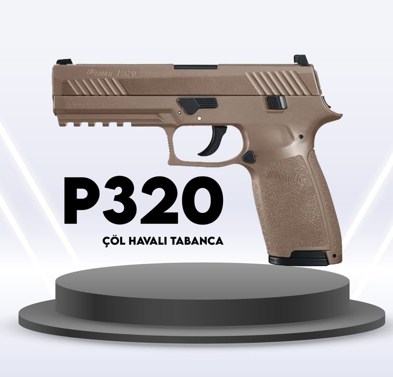 SIG SAUER P320 HAVALI TABANCA ÇÖL